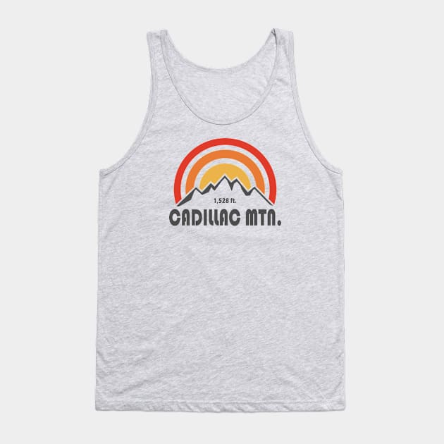 Cadillac Mountain Tank Top by esskay1000